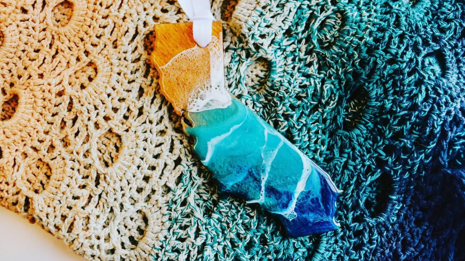 california resin ornament