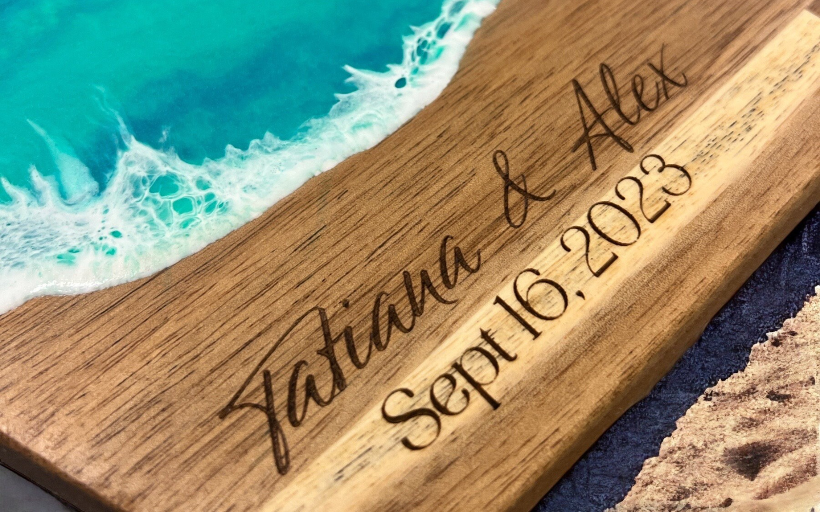 personalized serving board