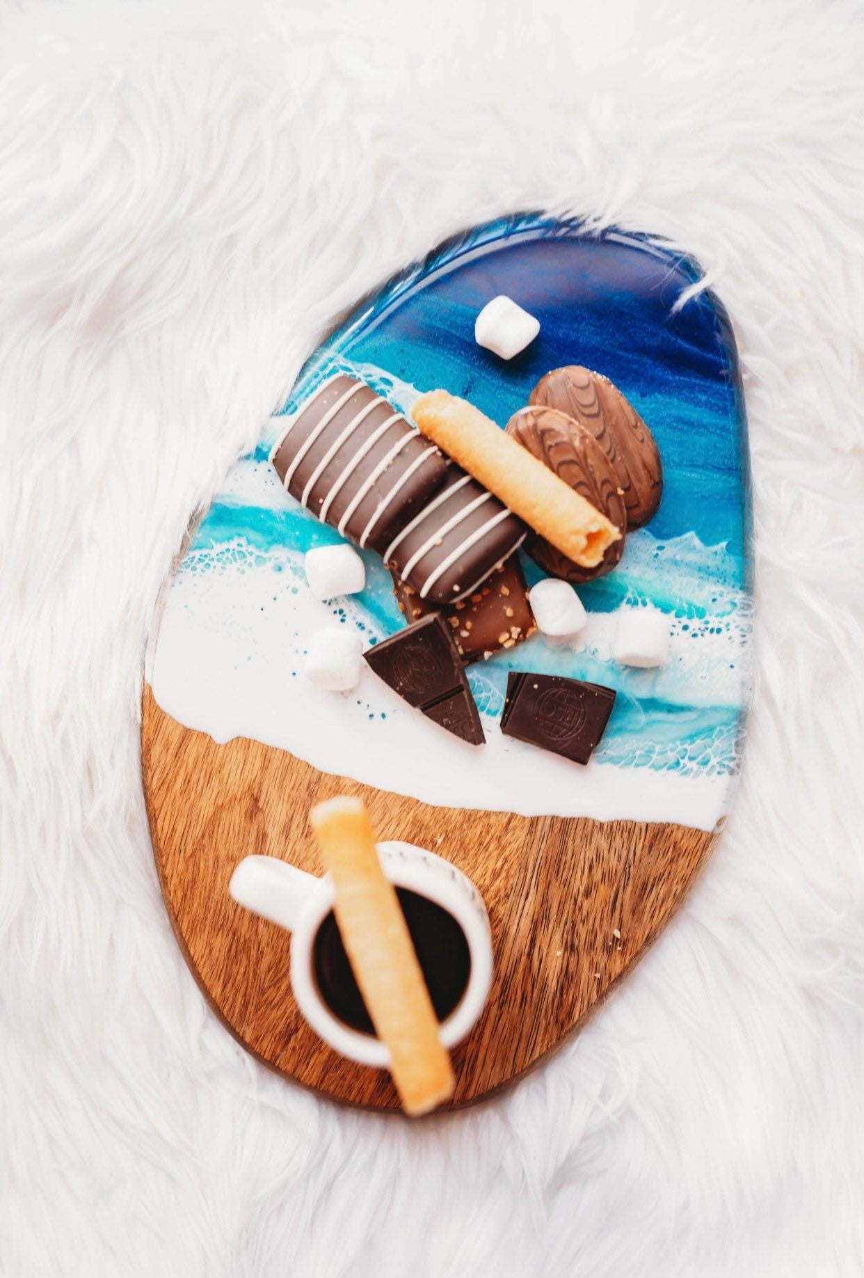 Ocean Themed Small Cheeseboard