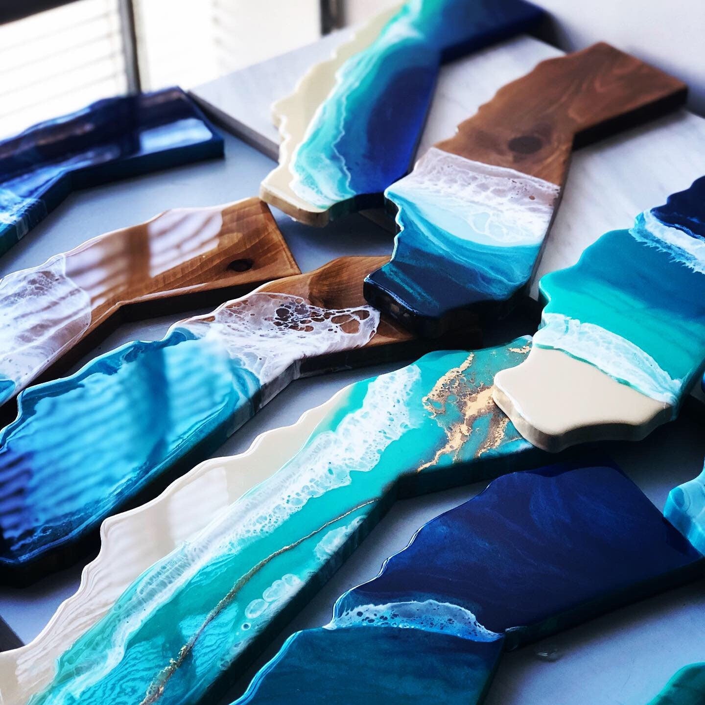 Hand Painted California Wall Art